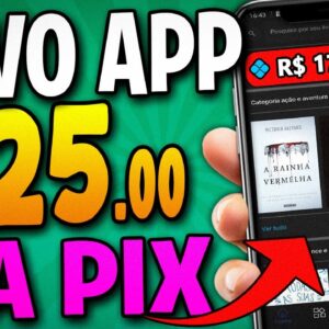APLICATIVO para GANHAR DINHEIRO via PIX R$25 Lendo Histórias💰 App de Ganhar Dinheiro