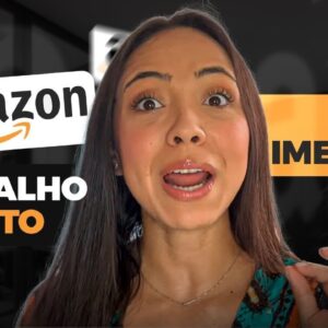 TRABALHE EM CASA para AMAZON | Estratégia para começar a ganhar dinheiro em casa pela internet HOJE
