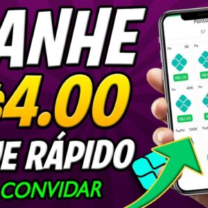 APP para GANHAR DINHEIRO via PIX e PAYPAL (Sem Convidar)✅ App que Ganha Dinheiro de Verdade