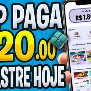 APP para GANHAR DINHEIRO JOGANDO 👉Pagou R$20 em 3 Minutos😱 App para Ganhar Dinheiro via Pix 2023