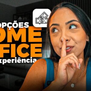 22 opÃ§Ãµes de HOME OFFICE + sites para TRABALHAR EM CASA PELA INTERNET sendo INICIANTE
