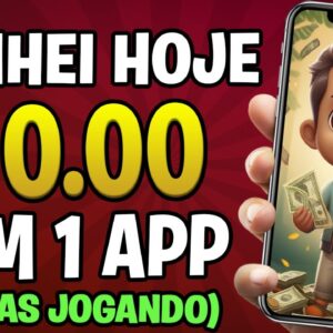 APP para GANHAR DINHEIRO JOGANDO (Sem Convidar) 👉Pagou $10 Rápido💸 App Pagando em Dólar