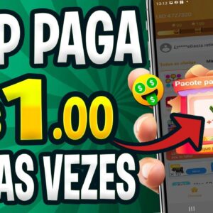 APP para GANHAR DINHEIRO via PIX Rápido 💰Saque R$1.00 Várias Vezes💸 App Pagando 2024