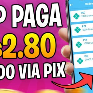 APLICATIVO para GANHAR DINHEIRO via PIX 👉Paga até R$2.00 Rápido💸 App que Ganha Dinheiro de Verdade