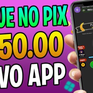 APP para GANHAR DINHEIRO no PIX e PAGABANK 💰Saque até R$50 no PIX😱 App que Paga via Pix 2024