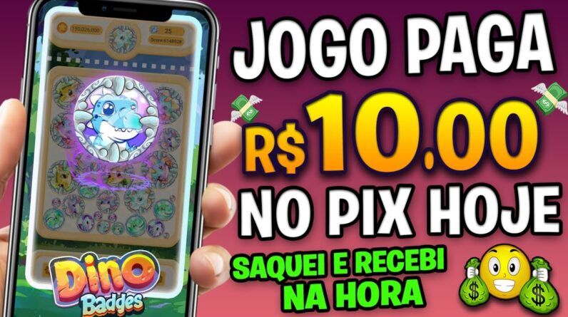 JOGO PAGANDO via PIX e PAGBANK na HORA 😱Saque até R$10 Hoje✅ App para Ganhar Dinheiro via Pix