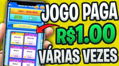 JOGO PAGANDO via PIX e PAGBANK na HORA 👉Saque R$1.00 Várias Vezes🤑 App para Ganhar Dinheiro 2024