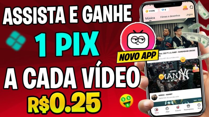 APP para GANHAR DINHEIRO ASSISTINDO VIDEOS GRÁTIS 💰Ganhe até R$300 no Pix🤑 App Pagando via Pix✅
