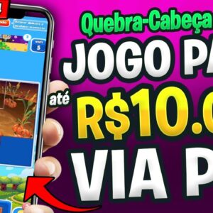 *Novo* JOGO PAGANDO via PIX e PAGBANK até R$10 na HORA 💸APP para GANHAR DINHEIRO ASSISTINDO VIDEOS